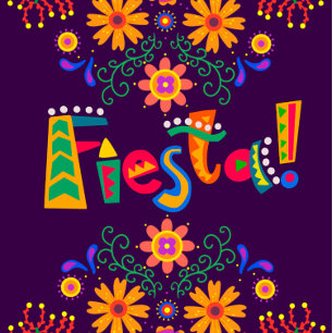 Lila Fiesta Floral Baby Dusche All In One Einladung