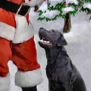 Labrador Retriever Weihnachtsgeschenke Feiertagskarte