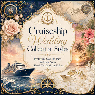 Luxus Navy Gold Nautische Hochzeitsanker Dankeskarte