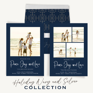 Liebe Holiday Peace Joy Frische Pasta machen Feiertagskarte