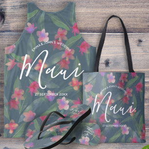 Hibiskus Maui Wedding Einladung