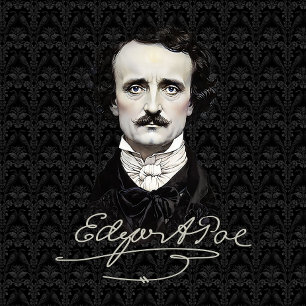 Edgar Allan Poe Gothic Halloween & Samhain Budget Tragetasche