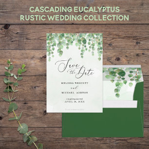Eukalyptus Greenerity Wedding Einladung