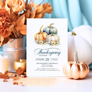 Dankbar Blue Orange Gold Pumpkins Kaffeetasse