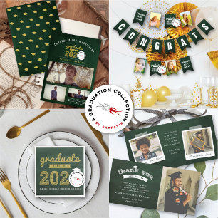 Retro Chalkboard Sketch Foto Graduierung Grad Dankeskarte