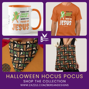 KEIN HOCUS POCUS Christliches Halloween Geschenkpapier