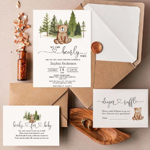 Wir können die Einladung eines Babyduschers abwart