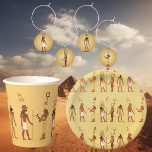 Ancient Egyptian Pantheon Geschenkpapier