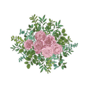 Hochzeitsfeier mit hellrosa Rose Einladung