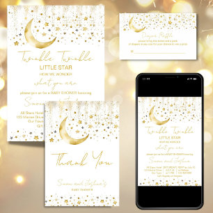 Twinkle Tinkle kleine Sternengoldbücher fordern Begleitkarte