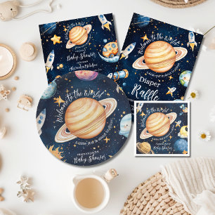 Moderne Weltraumbücher für Säuglinge Begleitkarte