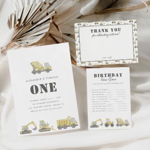 Boys für den Bau von LKWs Vielen Dank