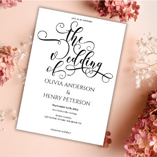 Elegant Calligraphy Script Wedding Vielen Dank Runder Aufkleber