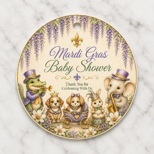 Mardi Gras Babyparty-Einladung   New Orleans Ba Einladung