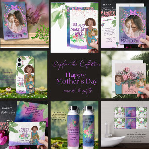 GLÜCKLICHER MUTTER-TAG von Kindern Schürze