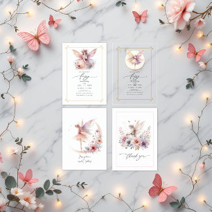 Fairy Garden Foto Dankeskarte