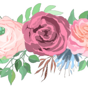 Prachtvolle Rose Typografie Virtual Wedding Zeremo Einladung