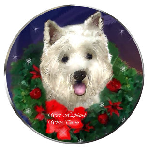 West Highland White Terrier Weihnachtsgeschenke Feiertagskarte