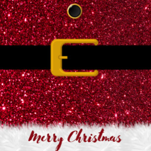 Personalisierte Weihnachtsfeiertage-Ruby Rot- Schürze