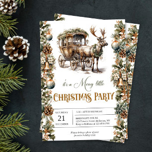 Vintages Salbeigrün und Goldkutsche T-Shirt