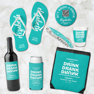 Rosa Blumenleopard Print Junggeselinnen-Abschied Einladung