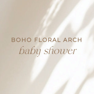 Boho Terracotta Baby Sprinkle Dusche Einladung