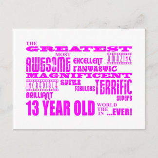13 Geburtstag Für Mädchen Karten Zazzle.de
