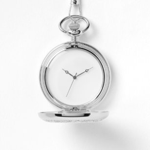 Silberne Taschenuhr Uhr