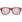 Erwachsenen Retro-Partybrillen, Rot