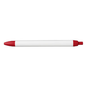 Gestaltbarer Rot Kugelschreiber, Schwarz Tinte