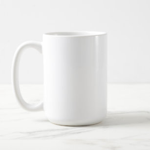 Klassische, weiße Tasse, 443 ml