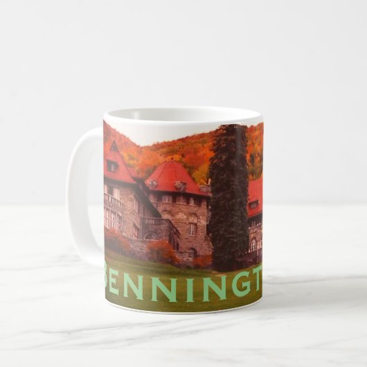 SVC, Bennington, VT Anwesen - Berg Anthony Kaffeetasse (Vorderseite Links)