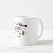 SVD Gewehr-Tasse Kaffeetasse (VorderseiteRechts)