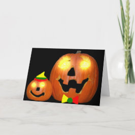 Sveikiname SU Halloween Litauer-Karte Karte