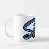 Sven Vorname Name blue Tasse Kaffeetasse (Links)