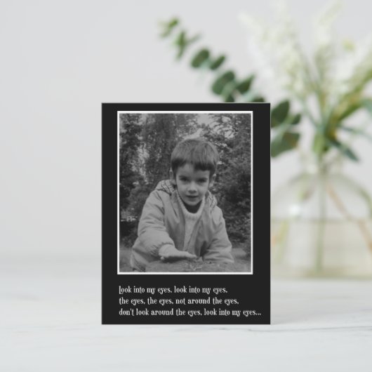 Svengali Postkarte (Stehend Vorderseite)