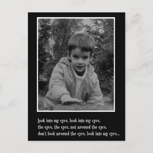 Svengali Postkarte (Vorderseite)