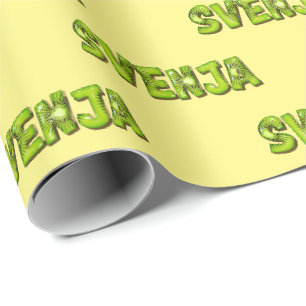 Svenja Kiwi Fruit Geschenk papier Geschenkpapier