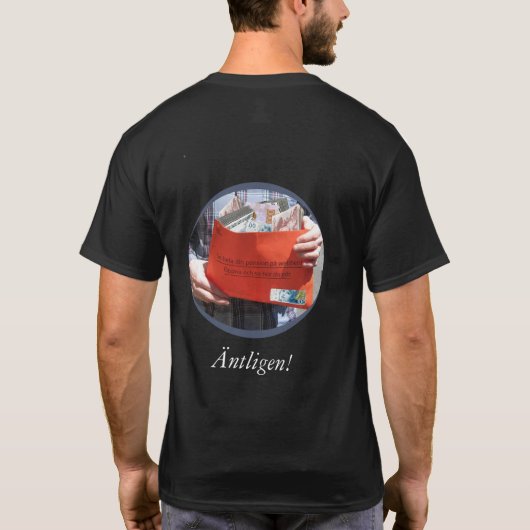 Svensk Pension - schwedische Pension T-Shirt (Rückseite)