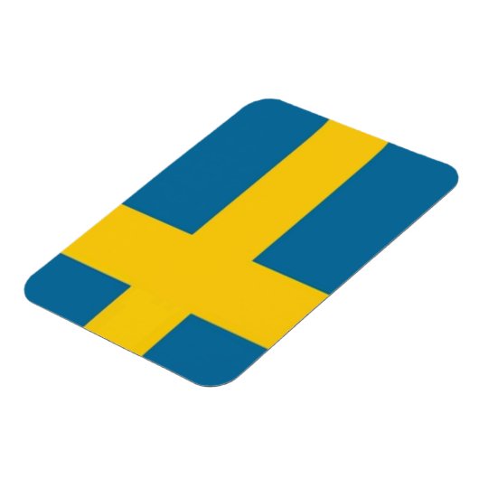Svenska flaggan magnet (Linke Seite)