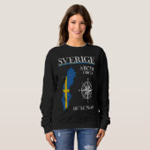 Sverige Arctic Circle Adventure Sweden Swedish F Sweatshirt (Vorne ganz)