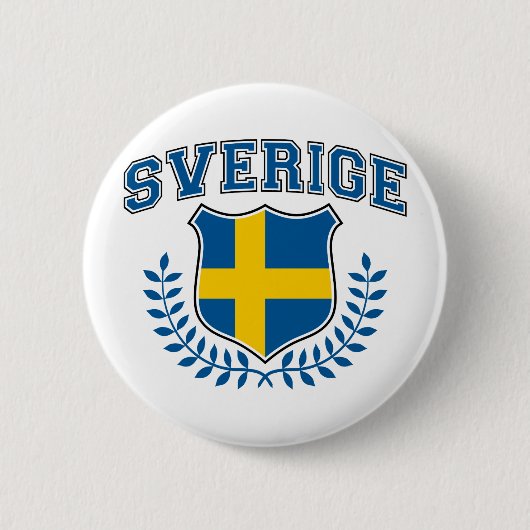 Sverige Button (Vorderseite)