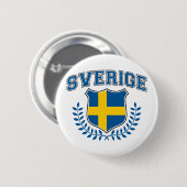 Sverige Button (Vorne & Hinten)