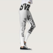 Sverige Emblem Leggings (Rechts)