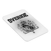 Sverige Emblem Magnet (Rechte Seite)