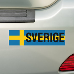 Sverige Flag Autoaufkleber