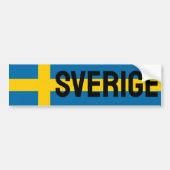 Sverige Flag Autoaufkleber (Vorne)