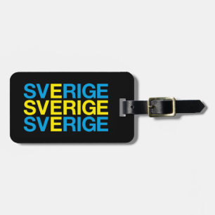 SVERIGE-Flag Gepäckanhänger