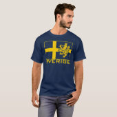 Sverige Flag T-Shirt (Vorne ganz)