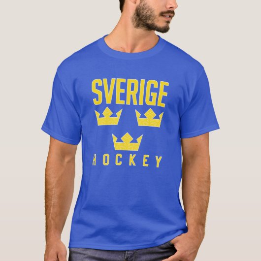 Sverige Hockey T-Shirt (Vorderseite)